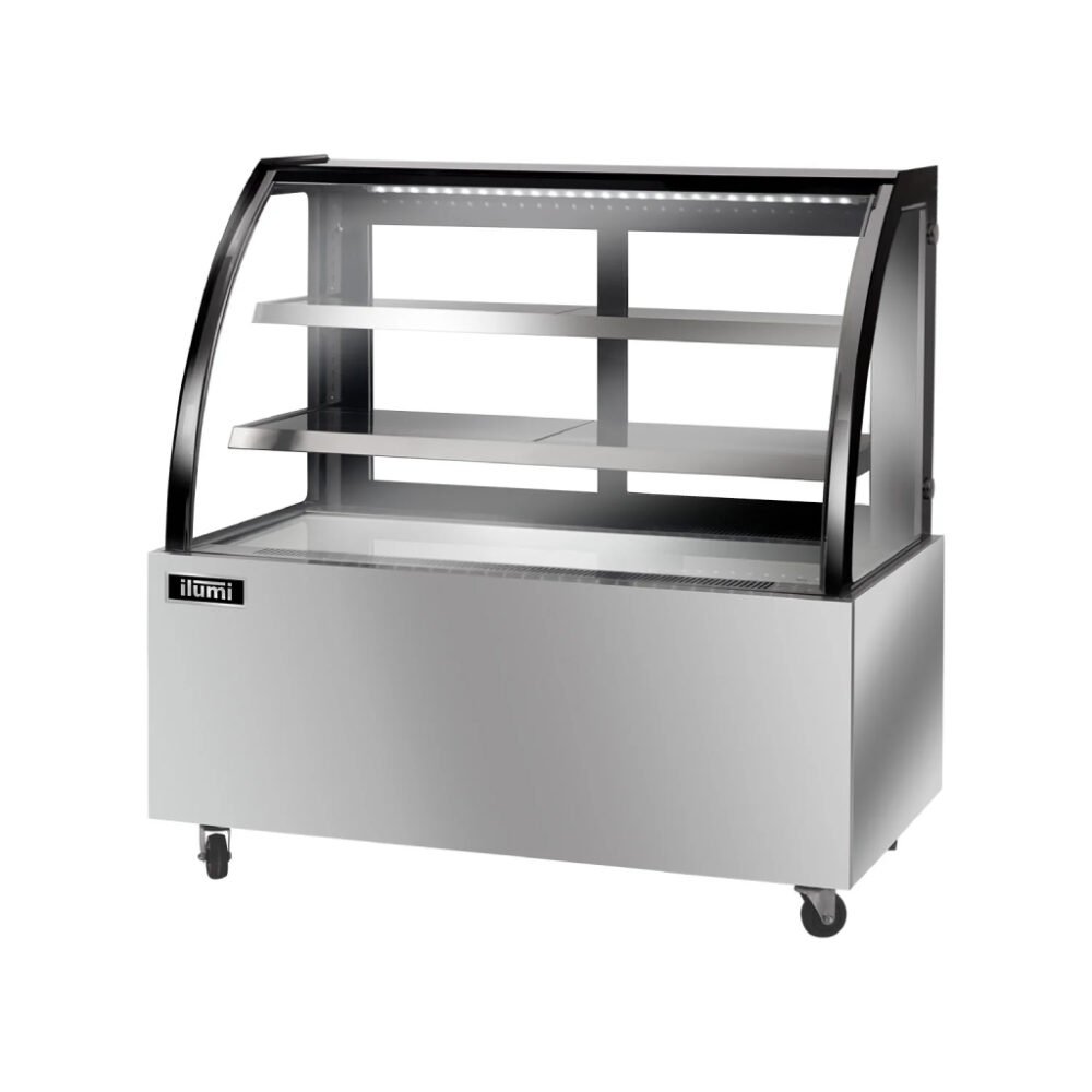 Vitrina refrigerada vidrio curvo VRD-1250AI
