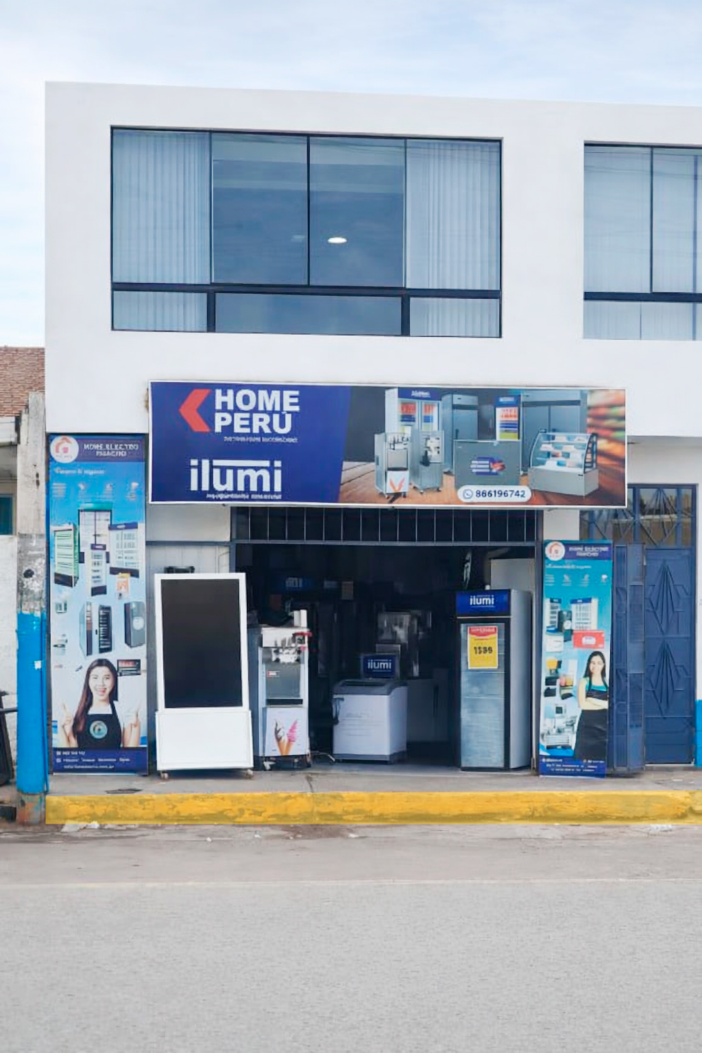 Fachada Home Perú Ilumi